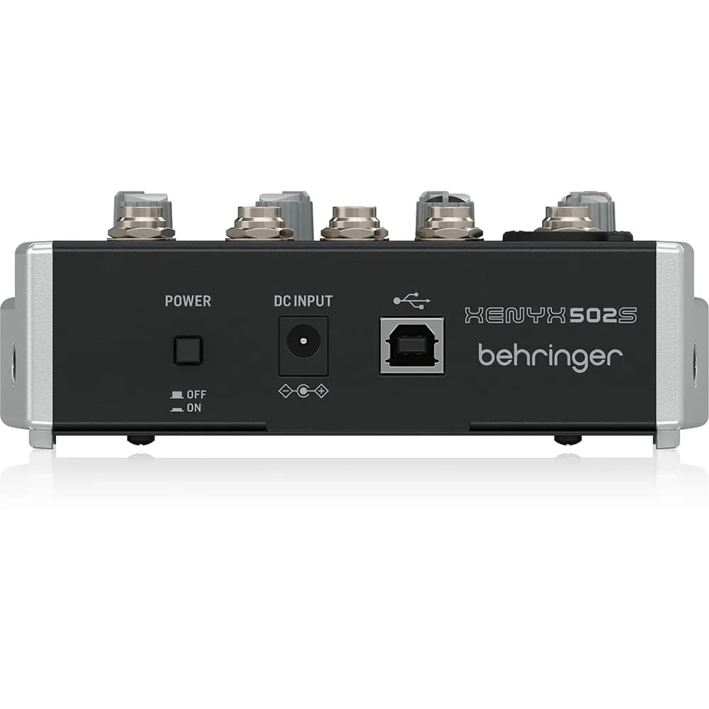 Behringer Xenyx 502S Mixer Análogo 5 Canales con USB Streaming - Miniatura 4 en LEMM DJ Store