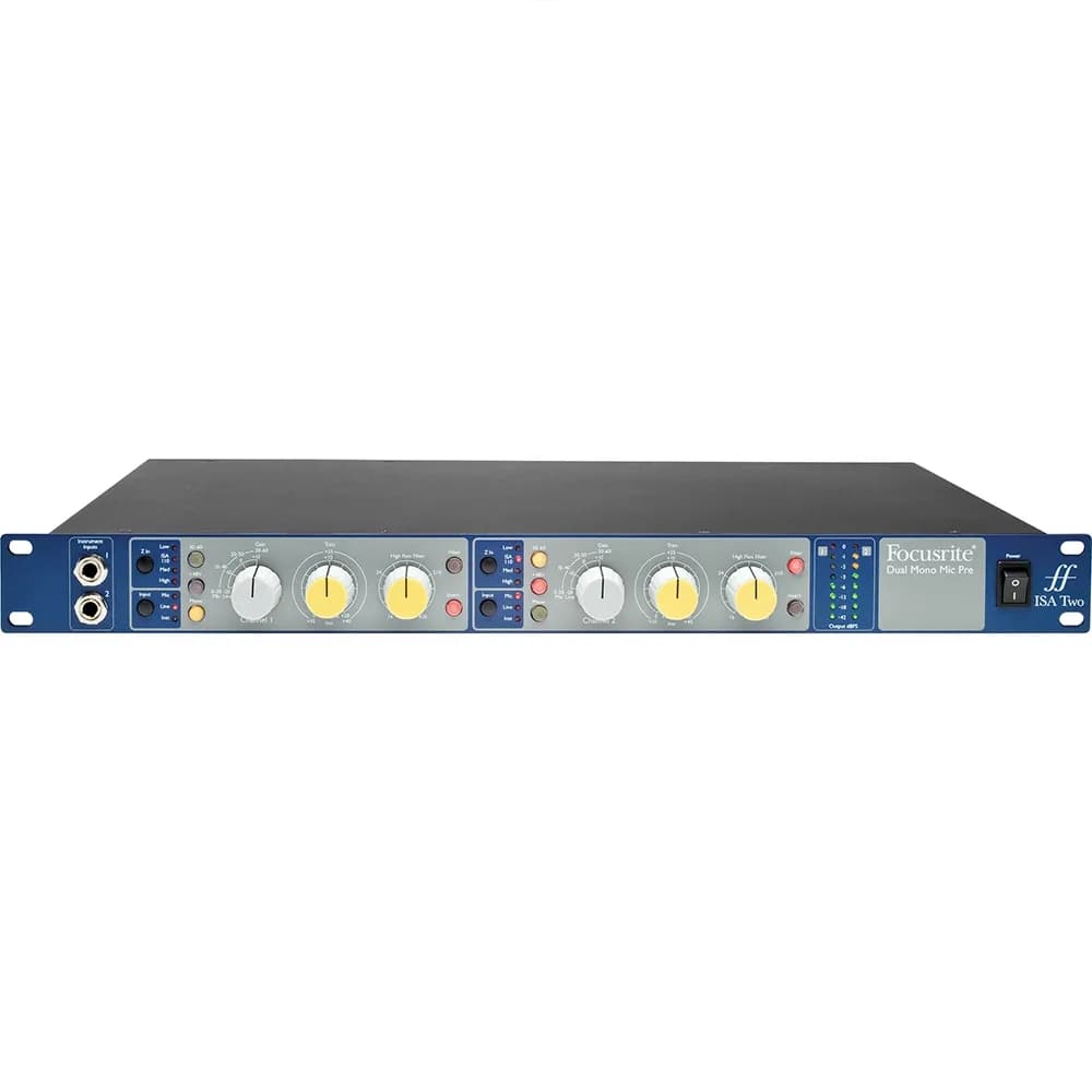 Focusrite ISA Two Preamplificador de Micrófono Dual - Miniatura 1 en LEMM DJ Store