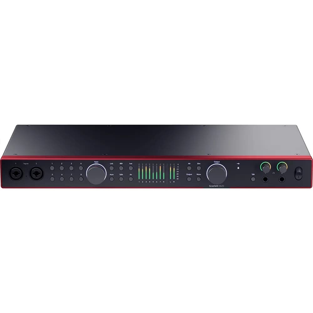 Focusrite Scarlett 18i20 4ta Generación — Interfaz de Audio USB-C 18 Entradas / 20 Salidas - Miniatura 2 en LEMM DJ Store