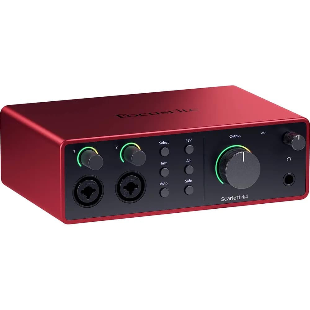 Focusrite Scarlett 4i4 4th Gen — Interfaz de Audio USB C - Miniatura 1 en LEMM DJ Store