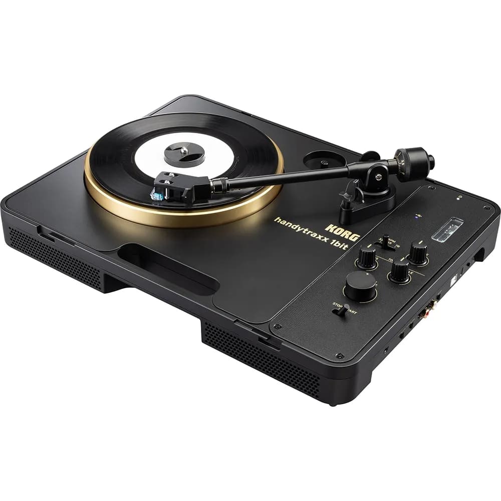 Korg Handytraxx 1bit – Tornamesa Portátil con Grabación DSD y Preamplificador Nutube - Miniatura 1 en LEMM DJ Store