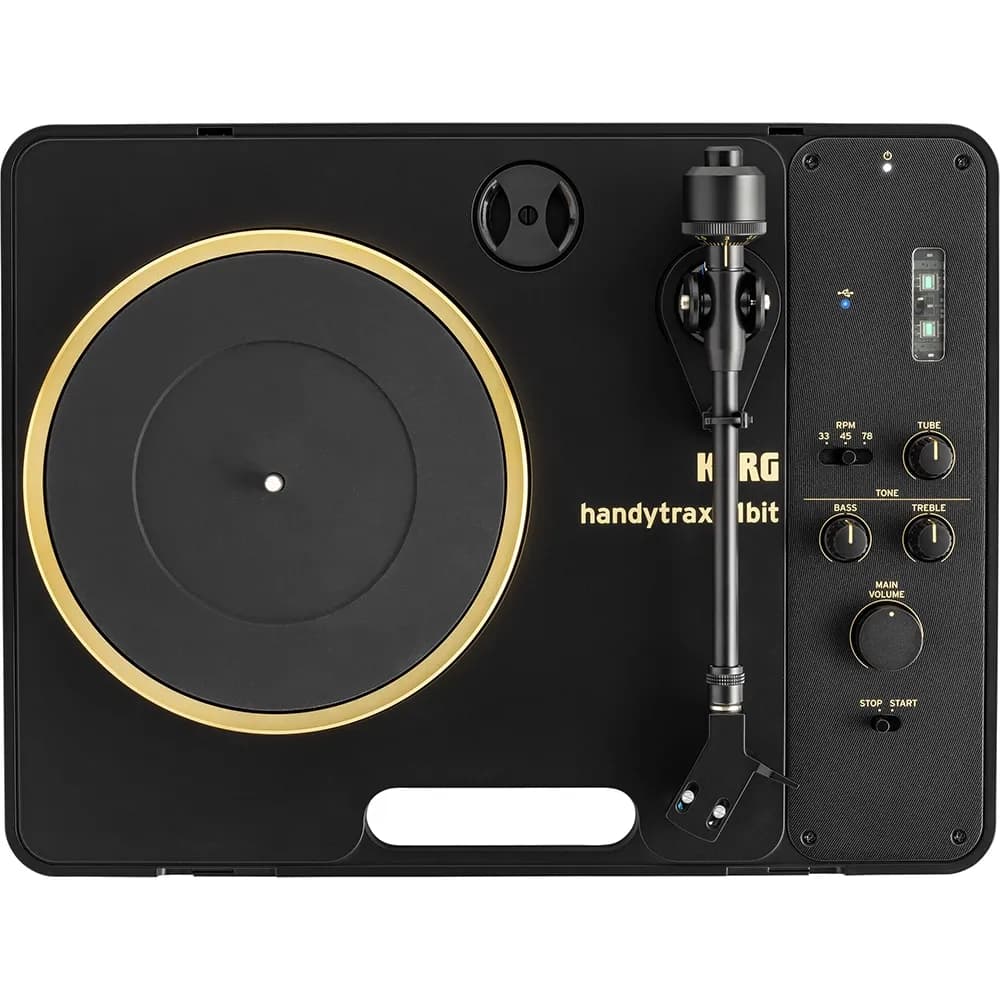 Korg Handytraxx 1bit – Tornamesa Portátil con Grabación DSD y Preamplificador Nutube - Miniatura 2 en LEMM DJ Store