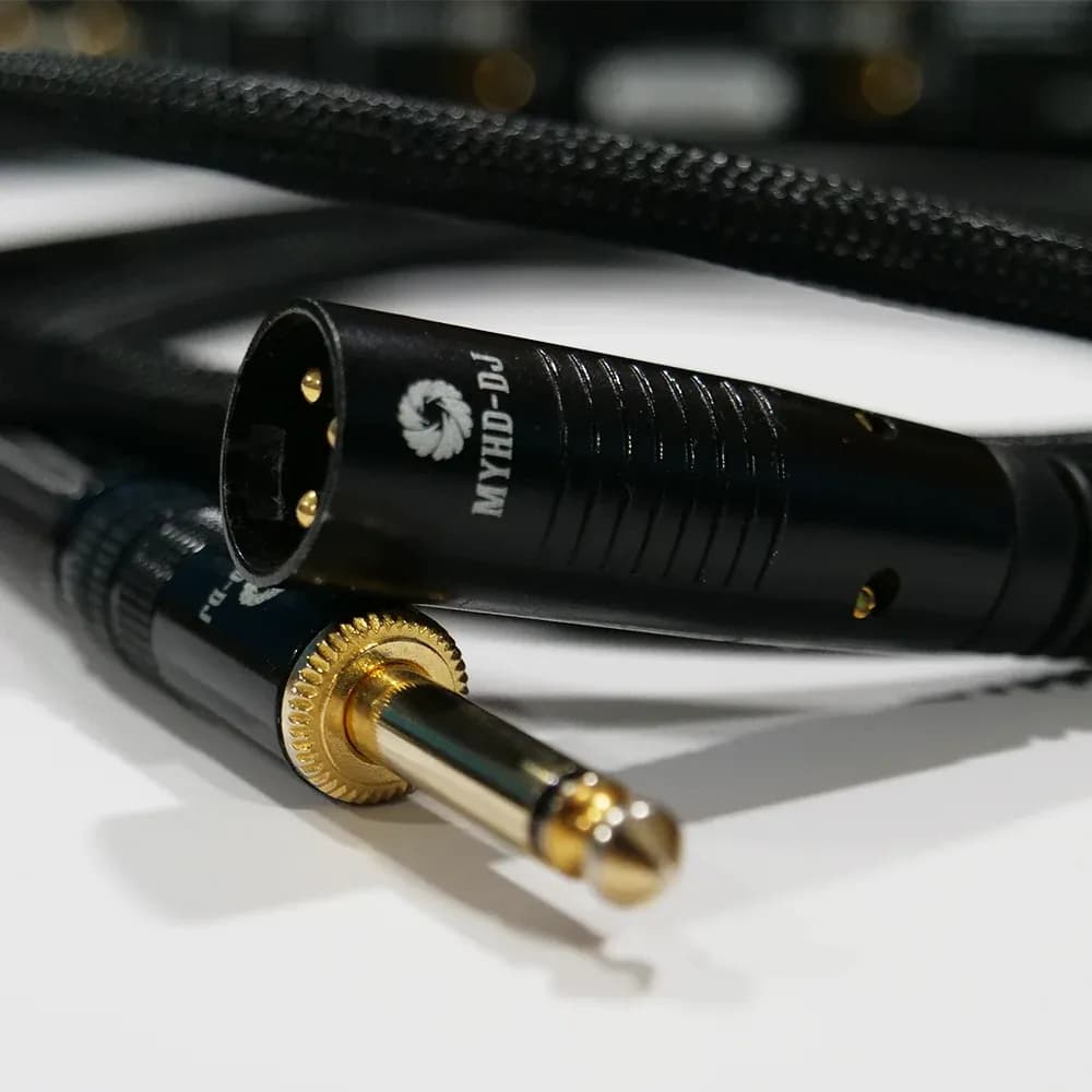 MYHD DJ Premium – Cable 1/4 Jack Mono a XLR Macho (PAR - L - R) 2 y 3 Metros - Miniatura 2 en LEMM DJ Store