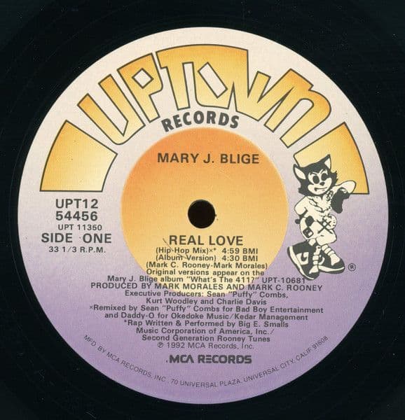 Mary J. Blige – Real Love (Vinilo usado VG+) - Miniatura 1 en LEMM DJ Store
