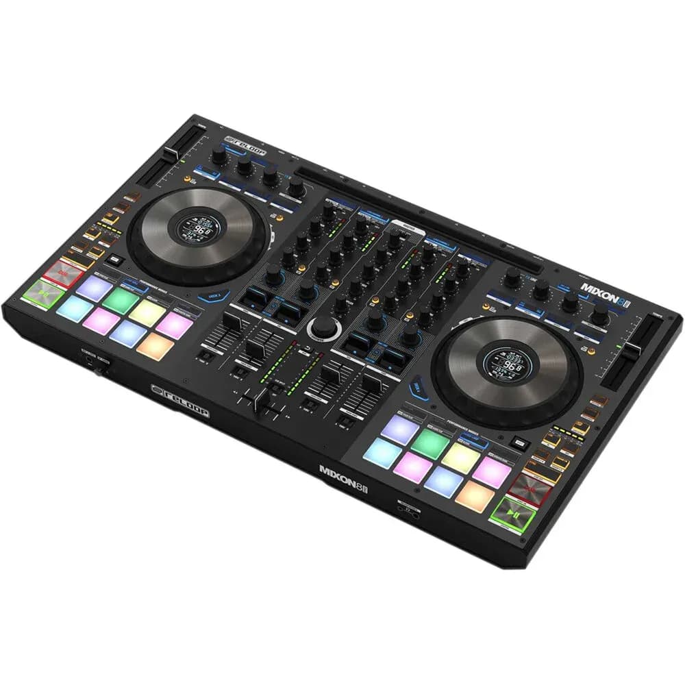 Reloop Mixon 8 Pro – Controlador DJ Híbrido 4 Canales Serato y djay - Miniatura 1 en LEMM DJ Store