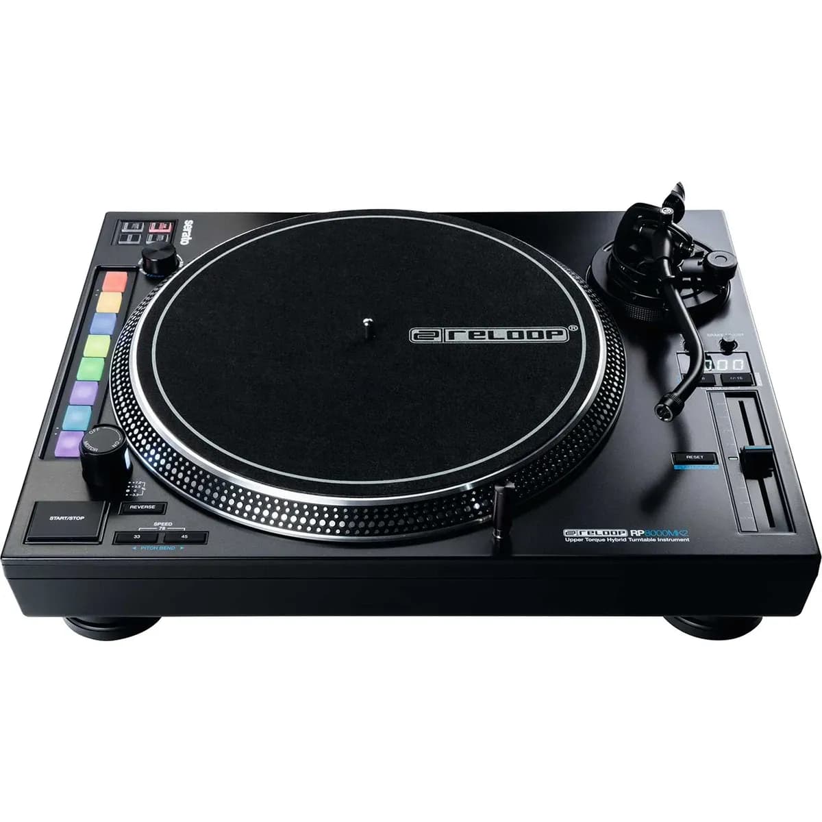Reloop RP-8000 MK2 – Tornamesa DJ Híbrida con Pads RGB y Control DVS - Miniatura 1 en LEMM DJ Store