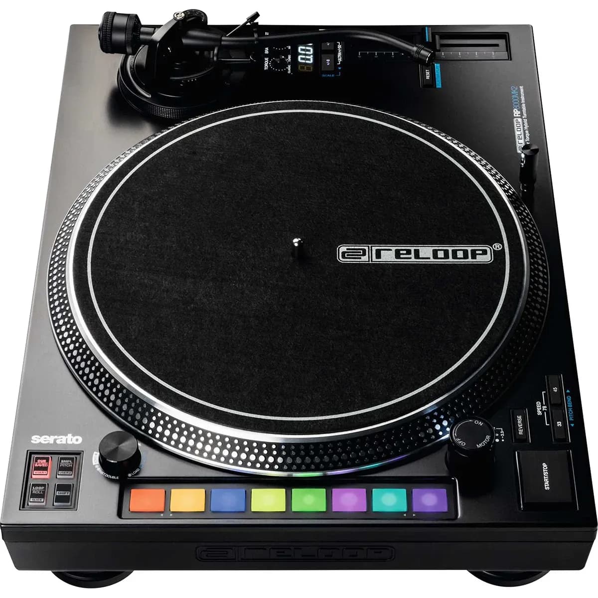 Reloop RP-8000 MK2 – Tornamesa DJ Híbrida con Pads RGB y Control DVS - Miniatura 4 en LEMM DJ Store