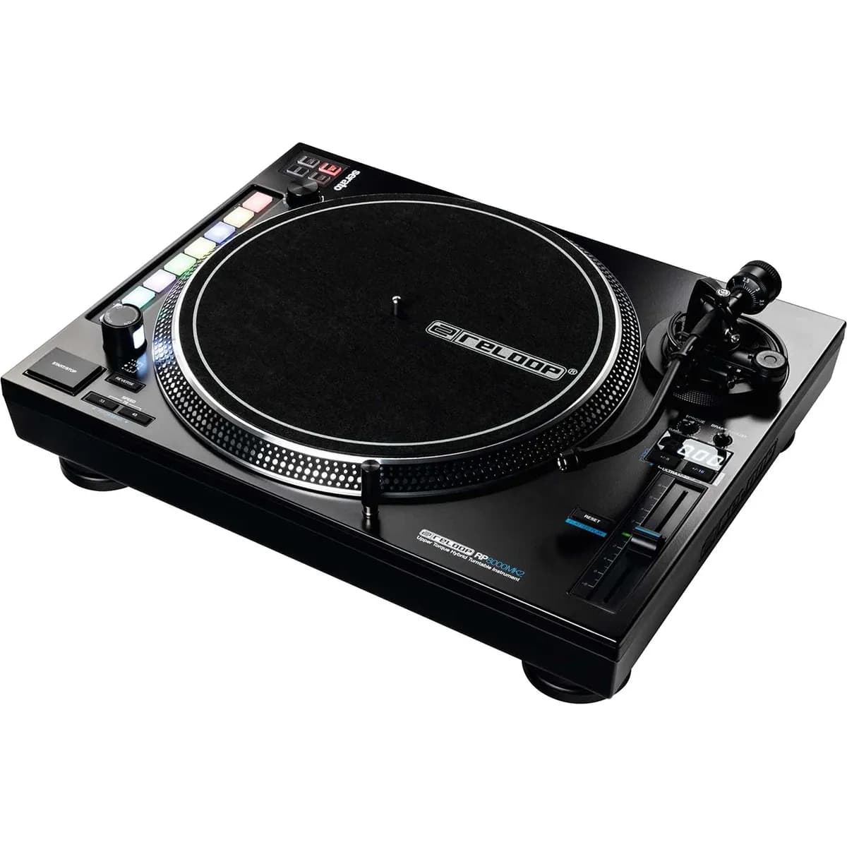 Reloop RP-8000 MK2 – Tornamesa DJ Híbrida con Pads RGB y Control DVS - Miniatura 5 en LEMM DJ Store