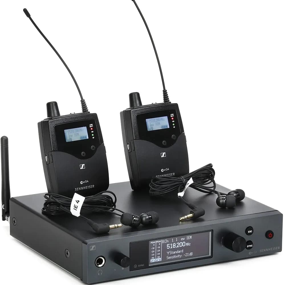Sennheiser EW IEM G4 Twin B – Sistema Inalámbrico In-Ear Doble - Miniatura 1 en LEMM DJ Store