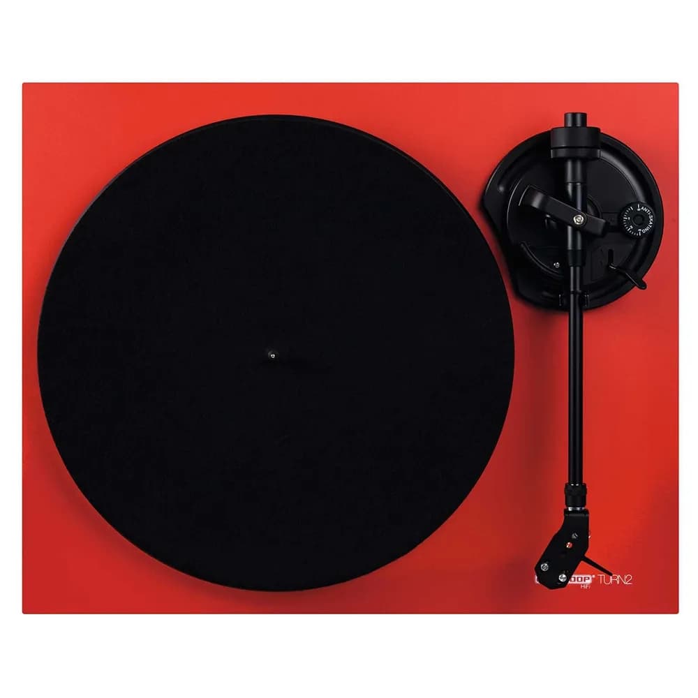 Tornamesa HiFi Reloop TURN 2 Red con cápsula Ortofon OM10 - Miniatura 2 en LEMM DJ Store