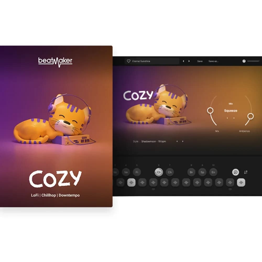 UJAM Beatmaker COZY – Plugin de Beat Creation para Productores (Descarga Digital) - Miniatura 1 en LEMM DJ Store