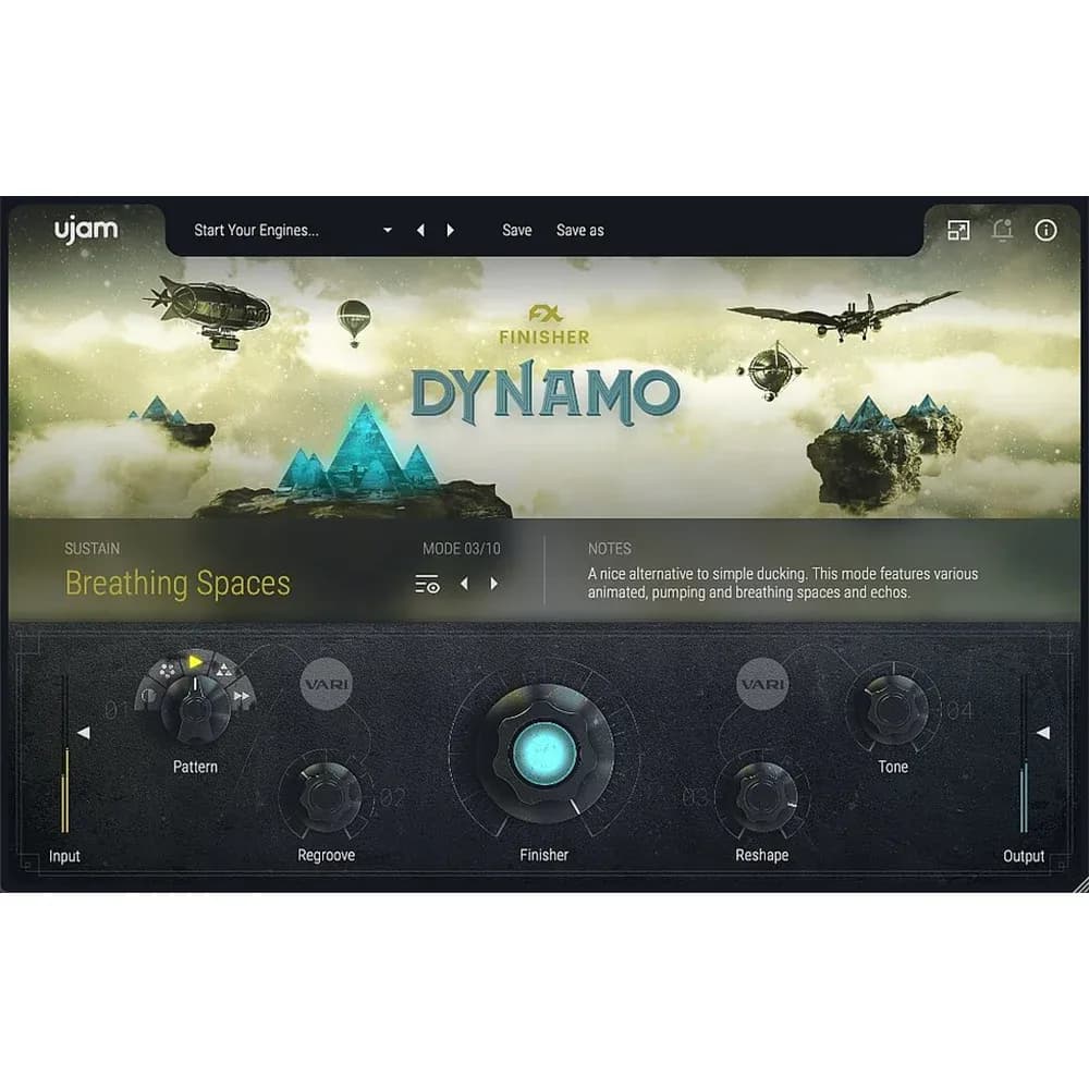 UJAM Finisher DYNAMO – Plug-in de Producción Musical (Descarga Digital) - Miniatura 1 en LEMM DJ Store