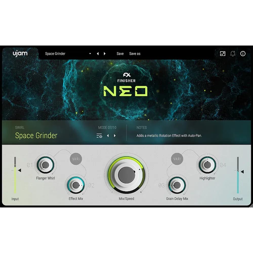 UJAM Finisher NEO – Plugin de Mezcla y Mastering para Producción Musical (Descarga Digital) - Miniatura 1 en LEMM DJ Store