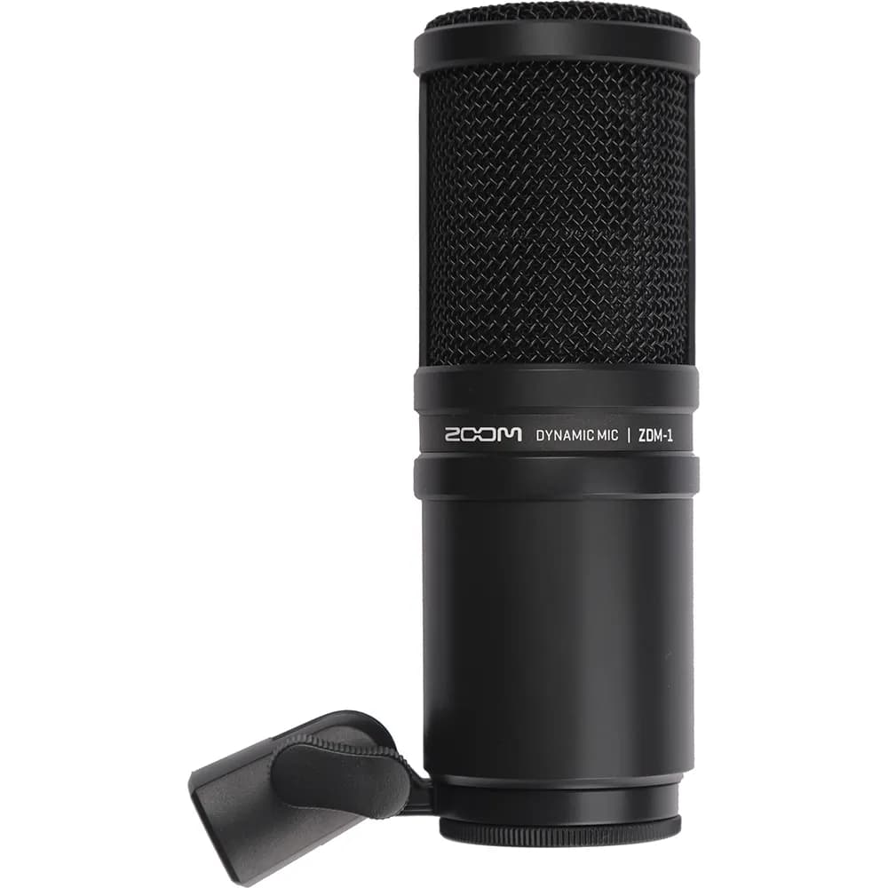 Zoom ZDM-1PMP – Pack Micrófono Podcast con Audífonos, Parabrisas, Cable XLR y Soporte de Mesa - Miniatura 4 en LEMM DJ Store