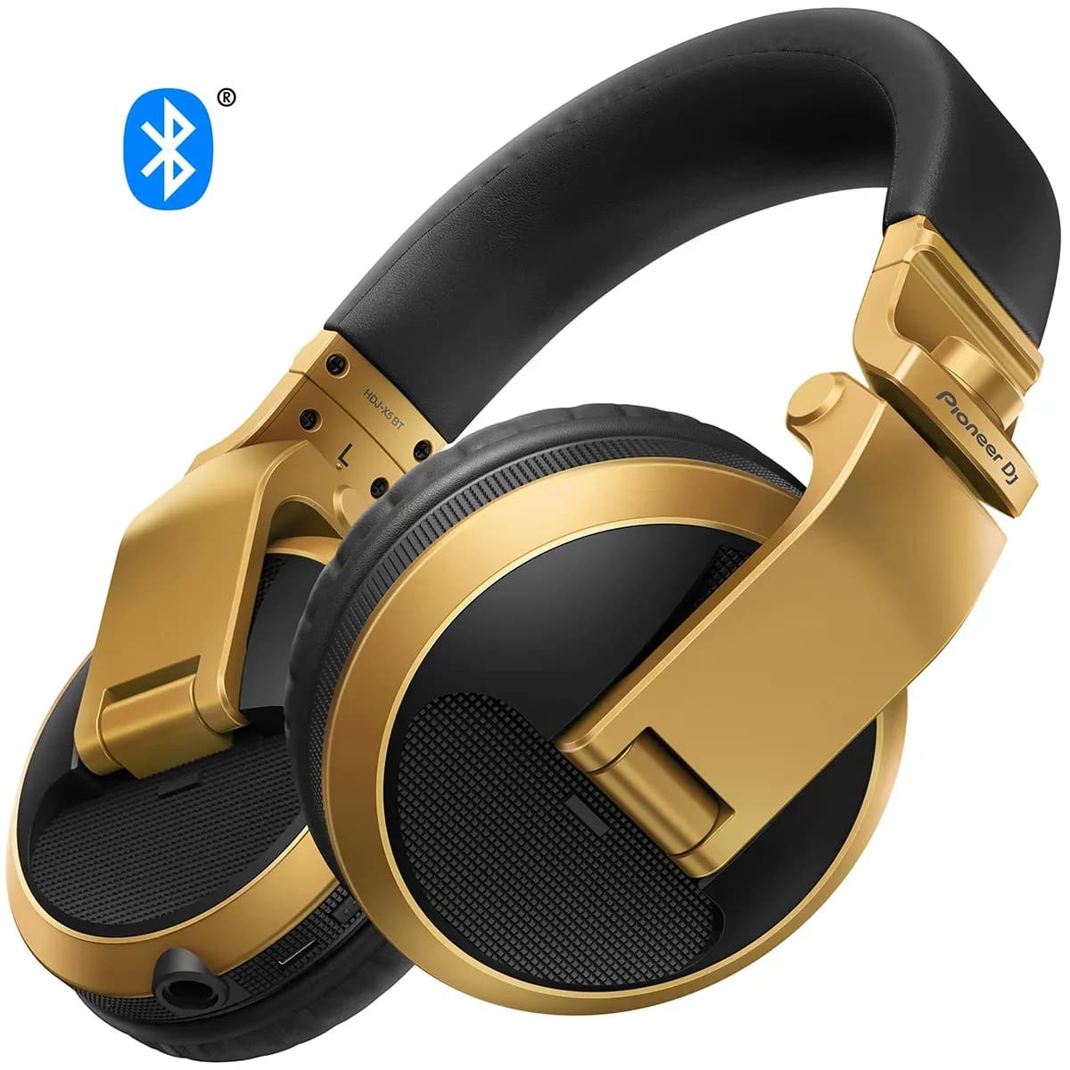 Pioneer DJ HDJ-X5BT Gold – Audífonos DJ Bluetooth Over-Ear Dorados