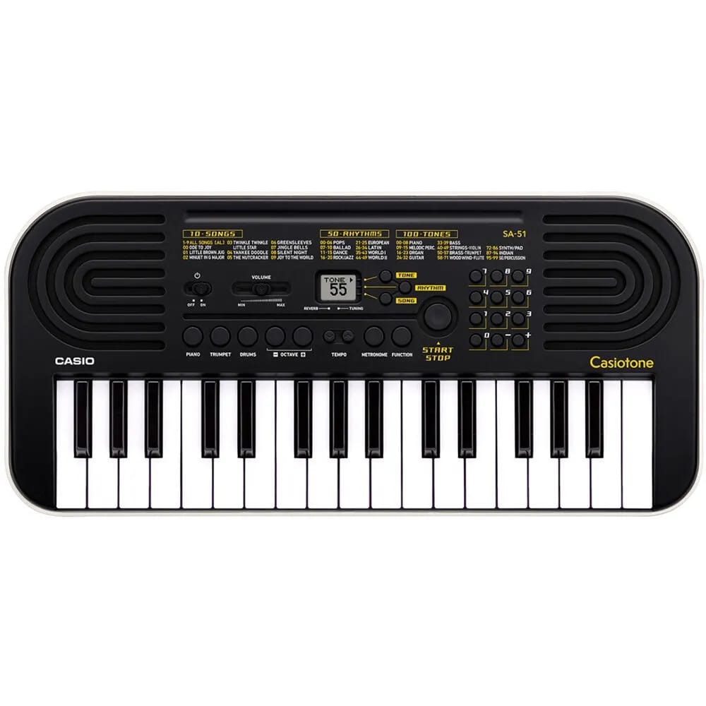 Casio SA-51 – Teclado Infantil 32 Teclas con 100 Tonos y 50 Ritmos - Variante - Vista alternativa en LEMM DJ Store