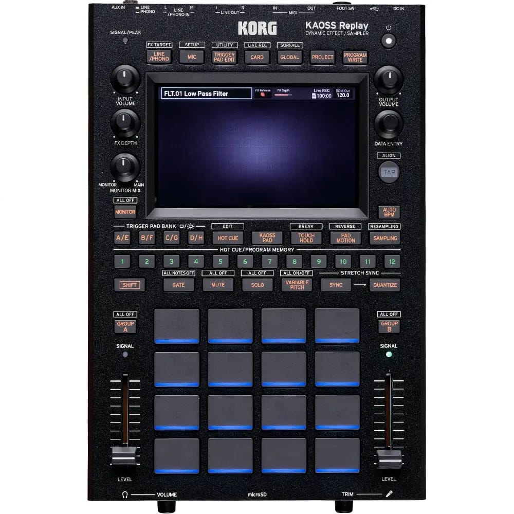 Korg KAOSS Replay – Sampler y Procesador de Efectos Standalone - Variante - Vista alternativa en LEMM DJ Store