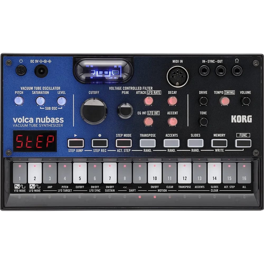 Korg Volca Nubass – Sintetizador de Bajos con Válvula Nutube - Variante - Vista alternativa en LEMM DJ Store