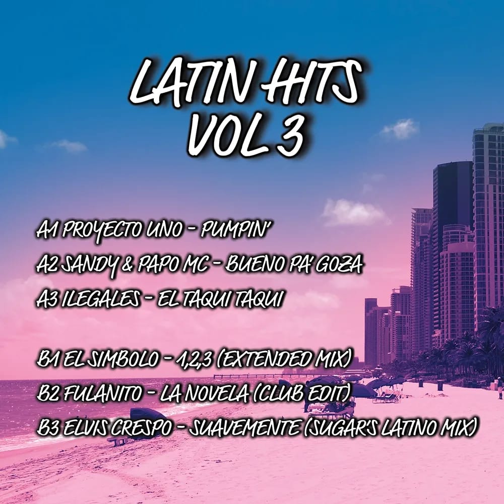 Latin Hits Vol. 3 – Vinilo LP Compilation Latin Dance 90s - Variante - Vista alternativa en LEMM DJ Store