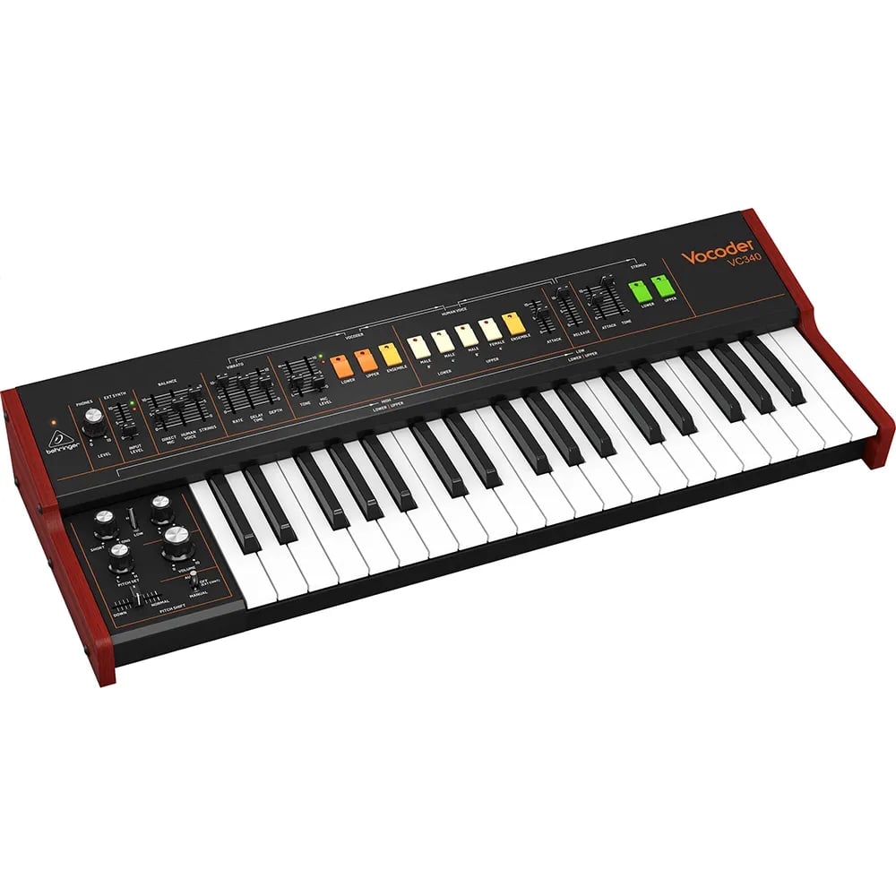 Behringer VC340 Sintetizador Analógico Vocoder 37 Teclas - Variante en LEMM DJ Store