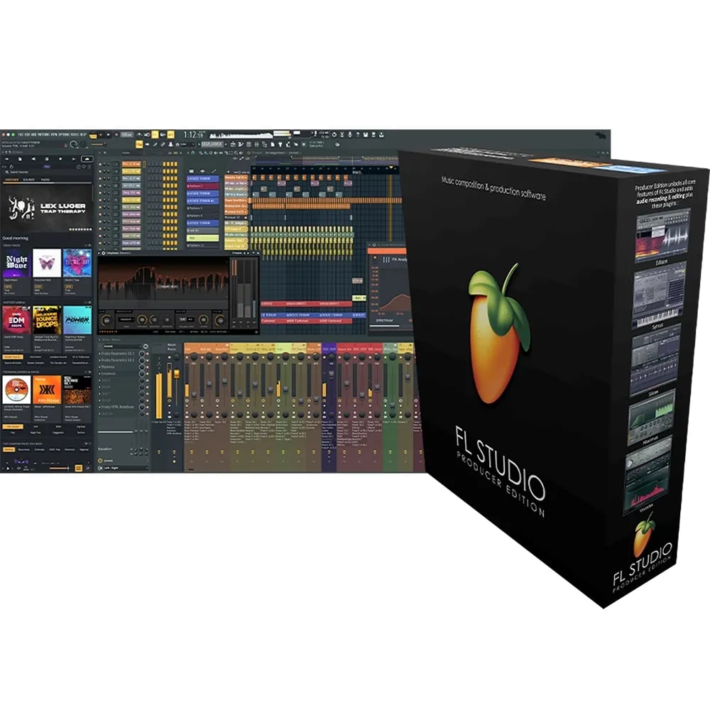 FL Studio Producer Edition – DAW con Actualizaciones de por Vida (Descarga Digital) - Variante en LEMM DJ Store