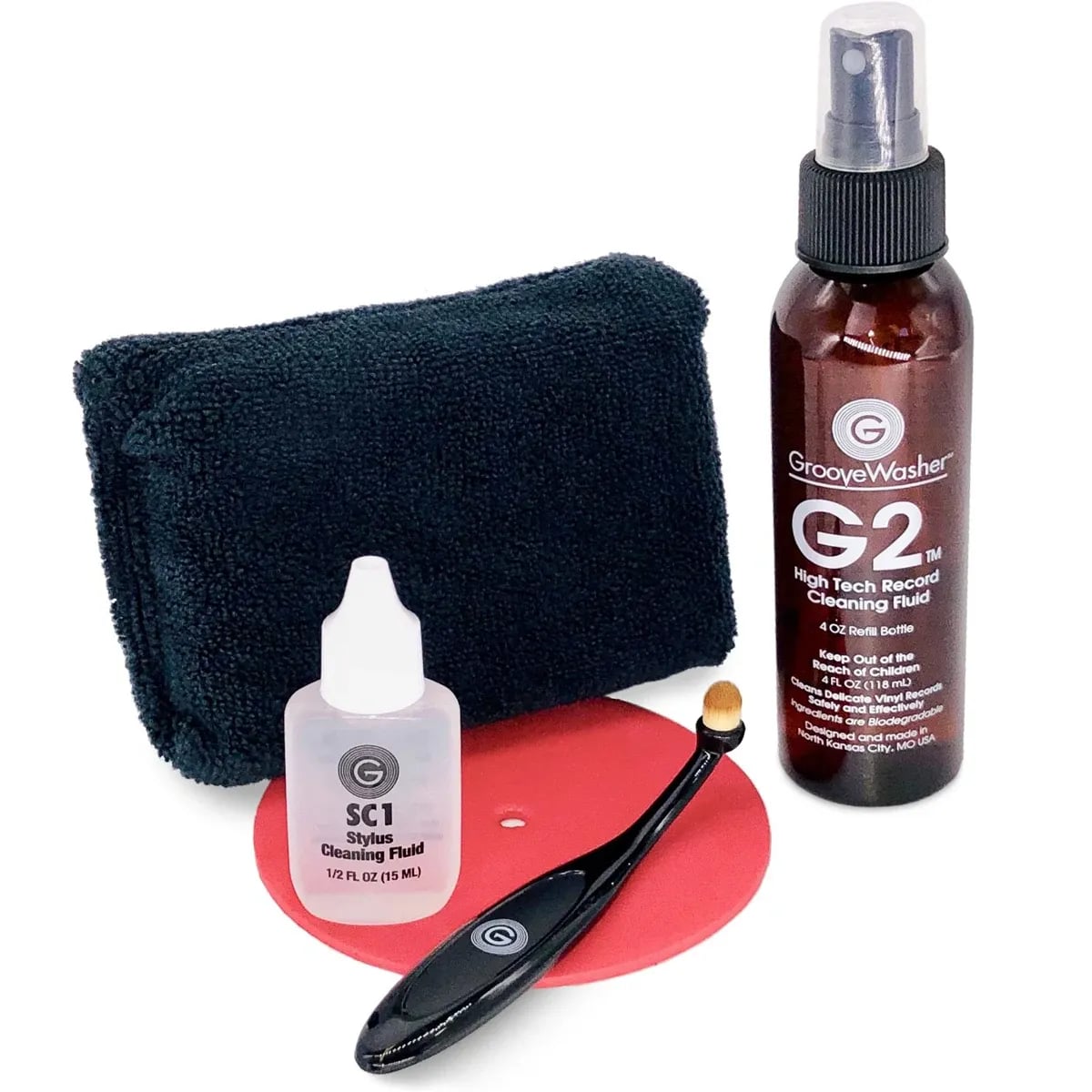 GrooveWasher RSC-10 – Kit de Limpieza para Vinilos y Aguja - Variante en LEMM DJ Store