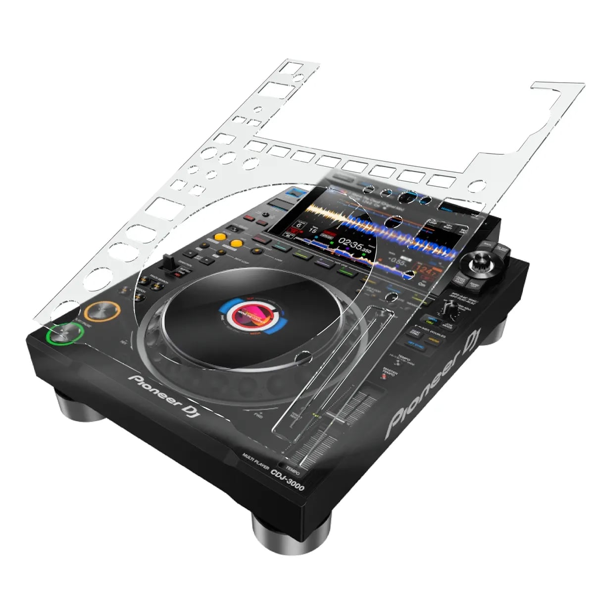 Capello Skin para Pioneer DJ CDJ-3000 – Lámina Protectora  - Variante en LEMM DJ Store