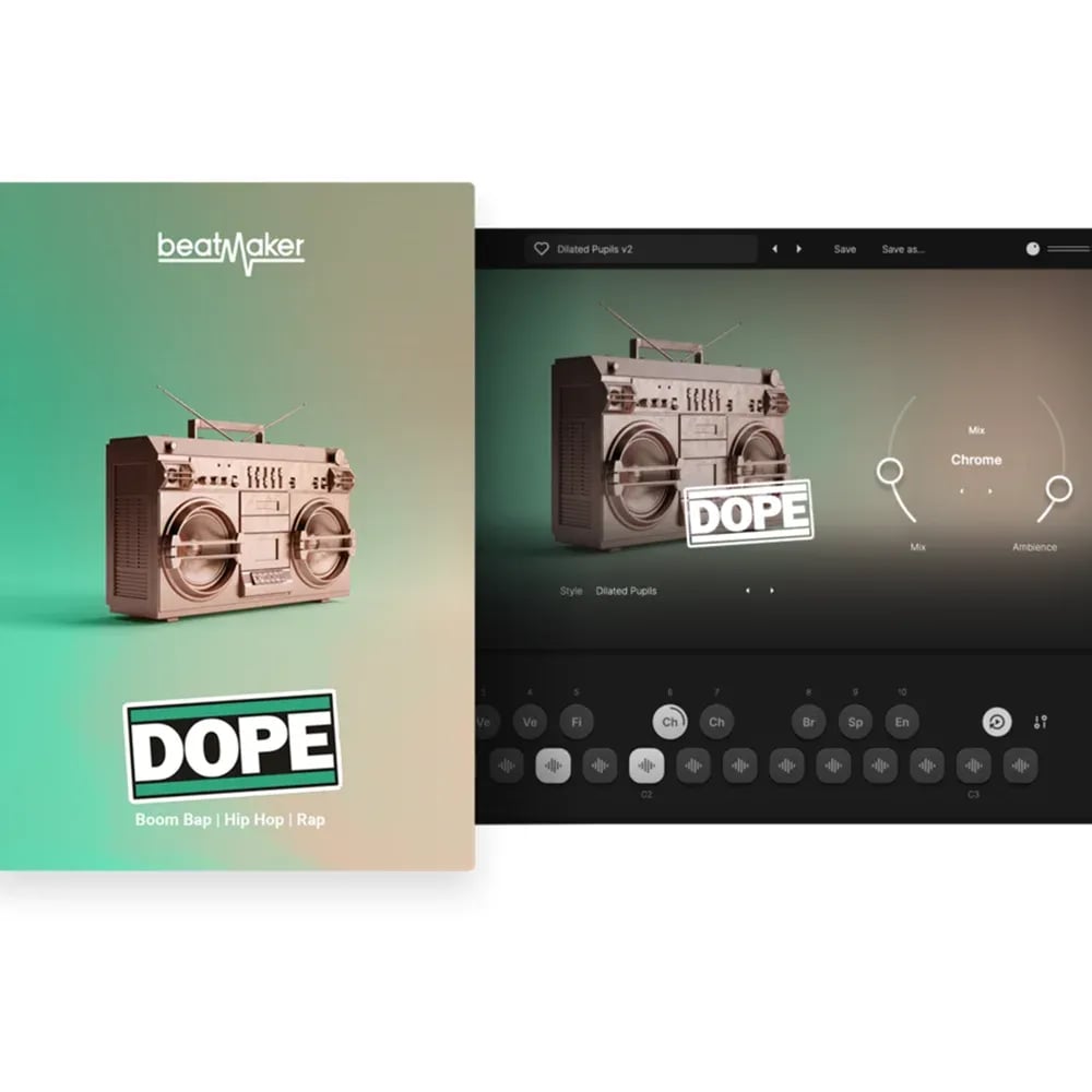 UJAM Beatmaker DOPE 2 – Plugin de Beats Hip-Hop para DAW (Descarga Digital) - Variante en LEMM DJ Store