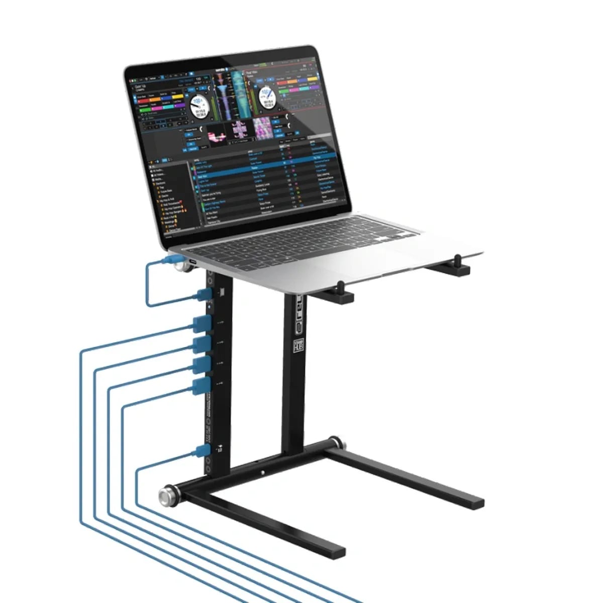 Reloop Stand Hub – Soporte para Laptop con Hub USB-C y Puertos USB 3.0 - Variante en LEMM DJ Store