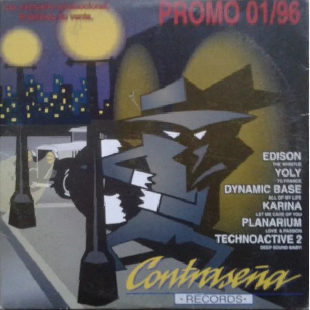 Various – Contraseña Promo 01 - Enero 1996 (CD single carton usado VG+) - Variante en LEMM DJ Store