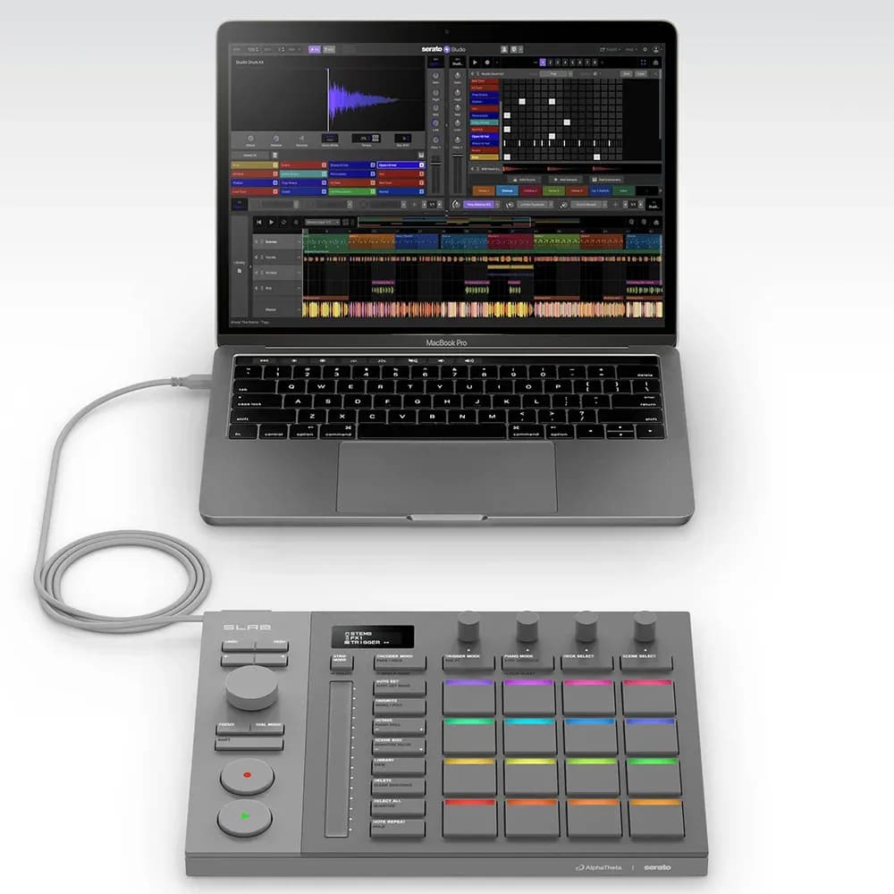 AlphaTheta SLAB – Controlador Hardware para Serato Studio