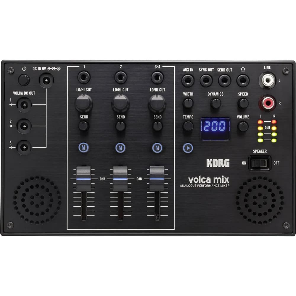 Korg Volca Mix – Mixer Analógico 4 Canales para Serie Volca