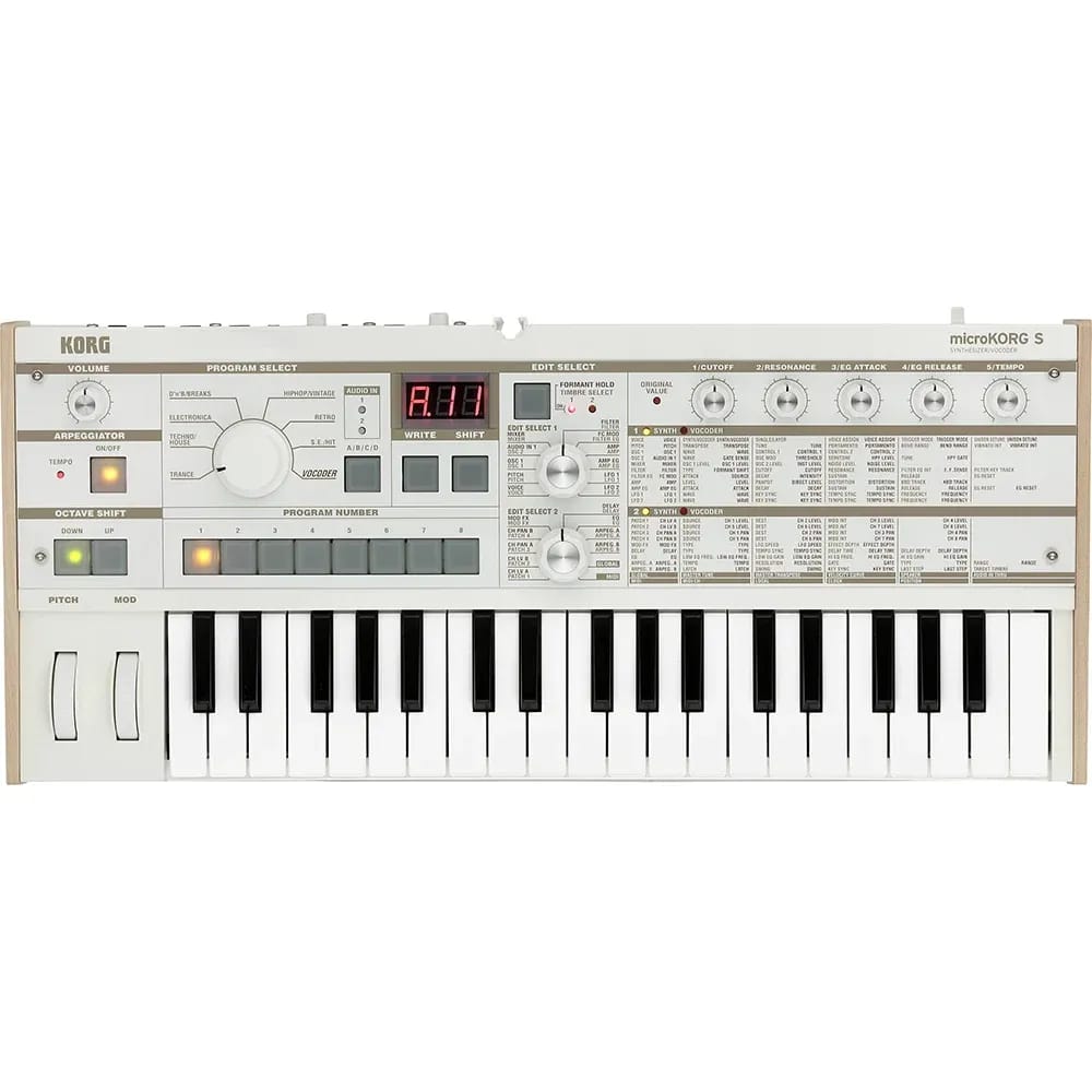 Korg microKORG S – Sintetizador/Vocoder con Altavoces Incorporados - Variante - Vista alternativa en LEMM DJ Store