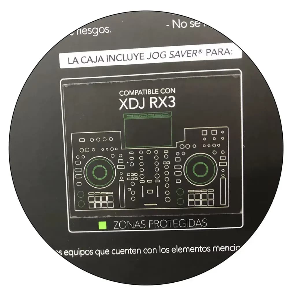 Jog Saver XDJ-RX3 Lámina Protectora Nano-Cristal