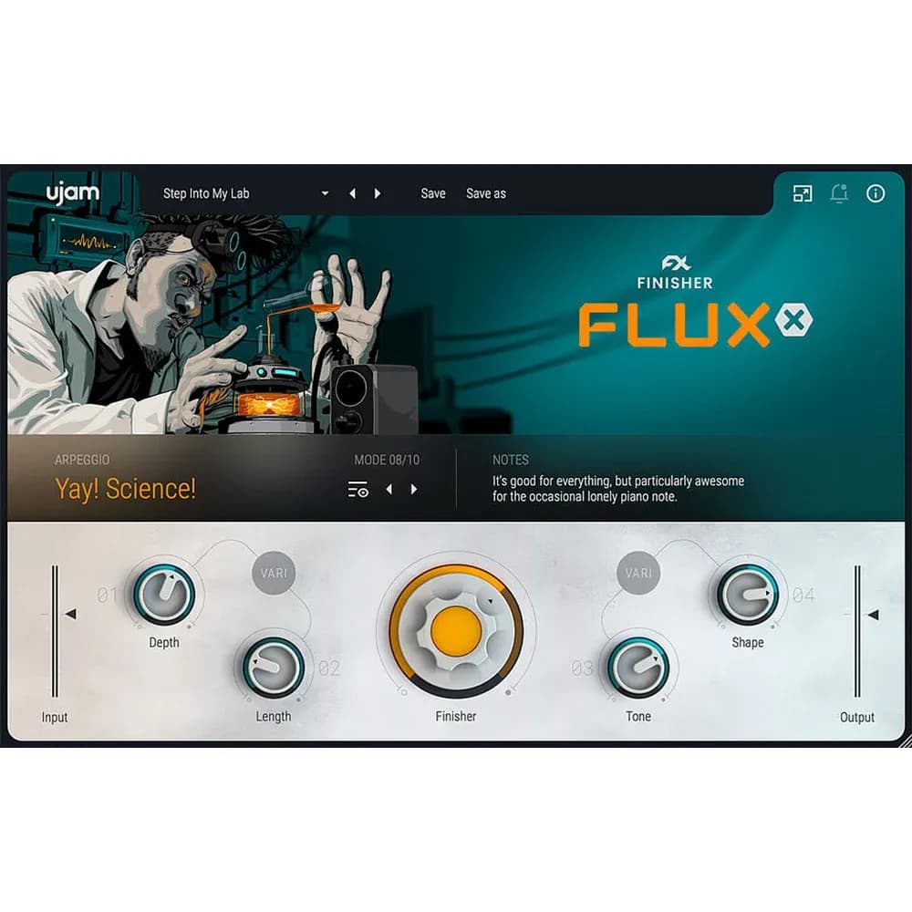 UJAM Finisher FLUXX – Plugin de Efectos para Producción Musical (Descarga Digital)