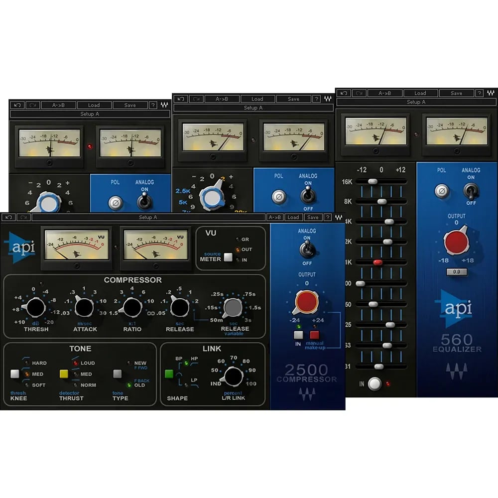 Waves API Collection – Bundle de Plug-ins de Procesamiento Dinámico (Descarga Digital) - Variante en LEMM DJ Store