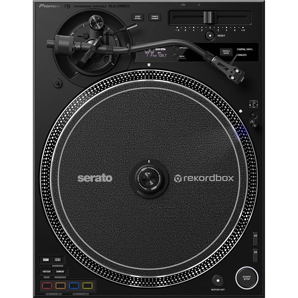 Tornamesa Pioneer DJ PLX-CRSS12 Profesional con Control DVS y MAGVEL CLAMP
